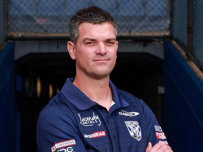 Daily Telegraph. 12, October, 2022.New Canterbury Bulldogs coach Cameron Ciraldo, at Belmore, today.Picture: Justin Lloyd.