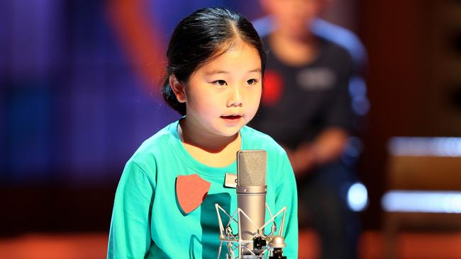 Hot favourite: Grace, 8, is a huge chance in the final of Great Australian Spelling Bee. Picture: Supplied