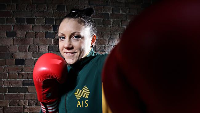 Boxer Shelley Watts has just returned from her first Olympic Games.