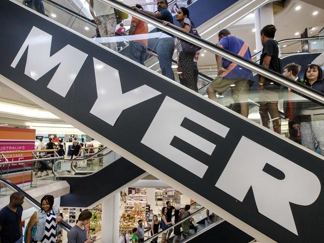 Crowds from the early hours to be first to have access to the millions of sale items at the Myers in Perth for their Stocktake Sale.