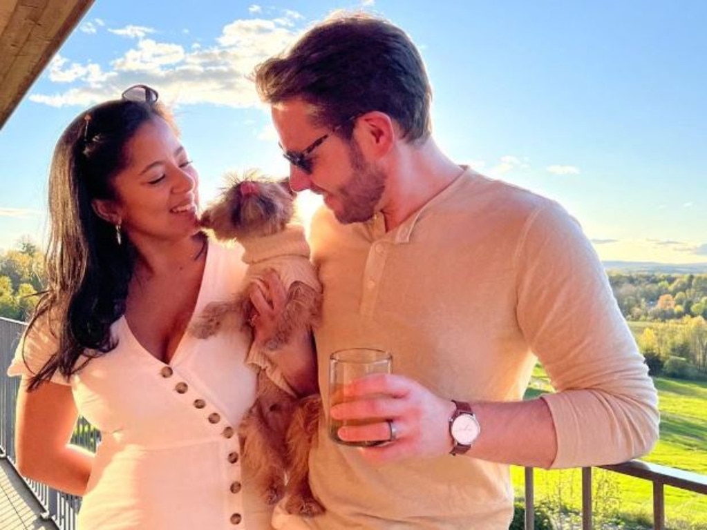 Gigi Blanco and E.J. Kelley married in 2022 and included a housing fund in their registry. Picture: Instagram