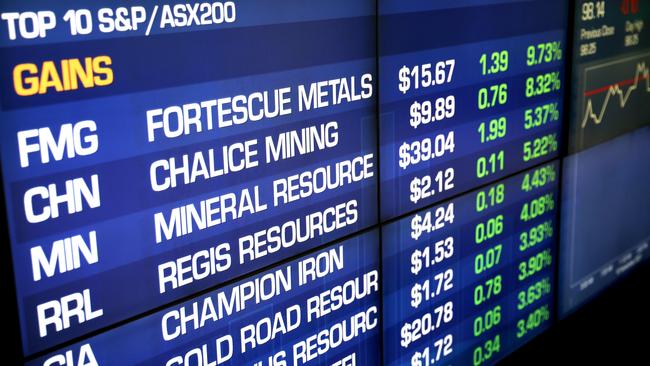 Strong iron ore price boost for miners. Picture: NCA NewsWire / Damian Shaw