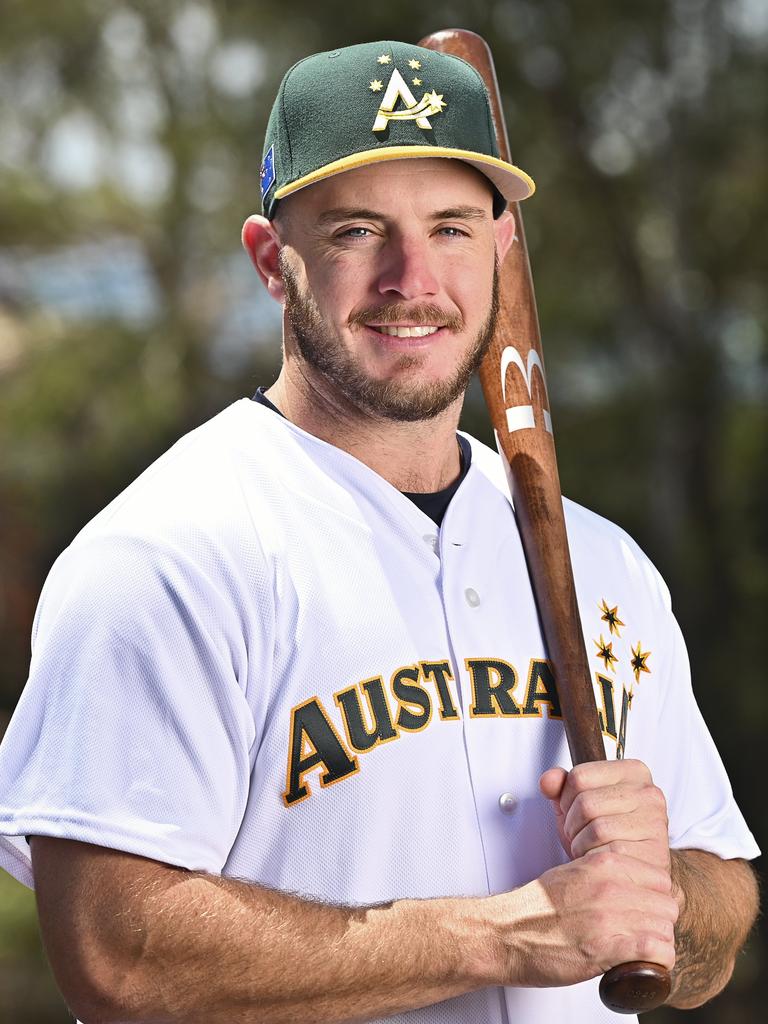 Ipswich and Australian baseballer Andrew Campbell. Picture: Cordell Richardson