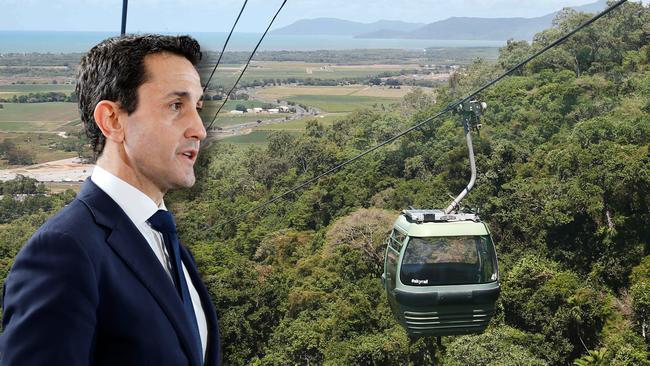 Queensland Premier David Crisafulli says he hopes a cableway will be built at a Gold Coast national park but some locals remain unconvinced it’s the best plan for the area.