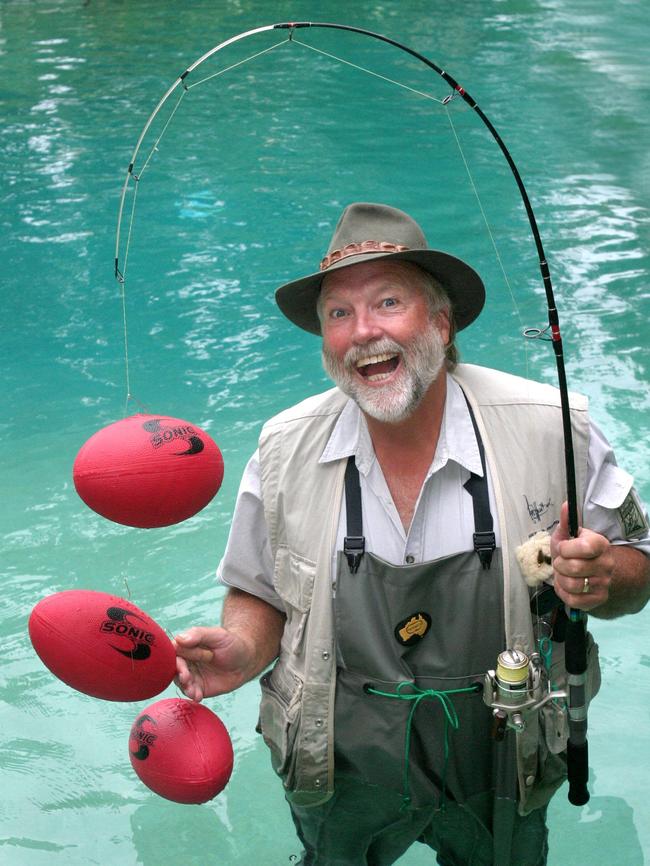 Rex Hunt has spent his professional career balancing his two loves; footy and fishing.