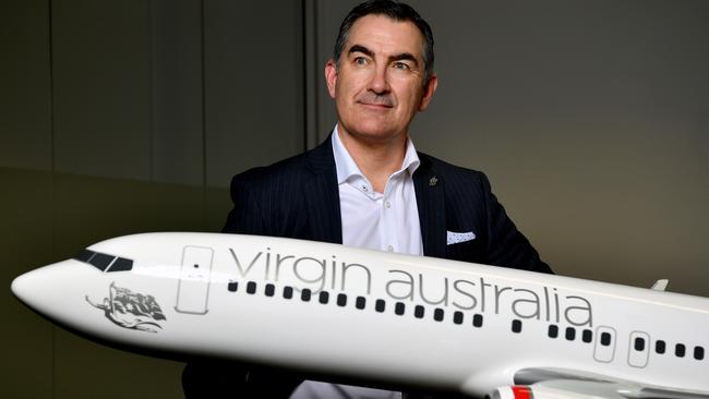 Virgin Australia Group Chief Executive Officer Paul Scurrah. Picture: Joel Carrett