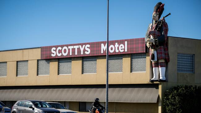 The Scotty’s Motel site on Nottage Tce faces being rezoned, which allows for redevelopment. Picture: Mike Burton