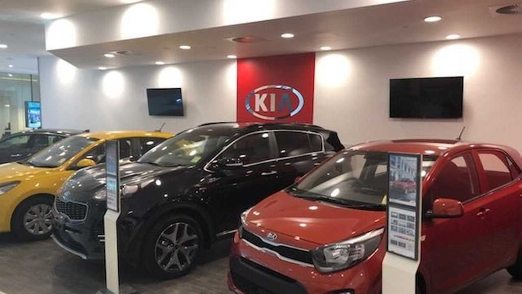 The new Kia store. Picture: Contributed