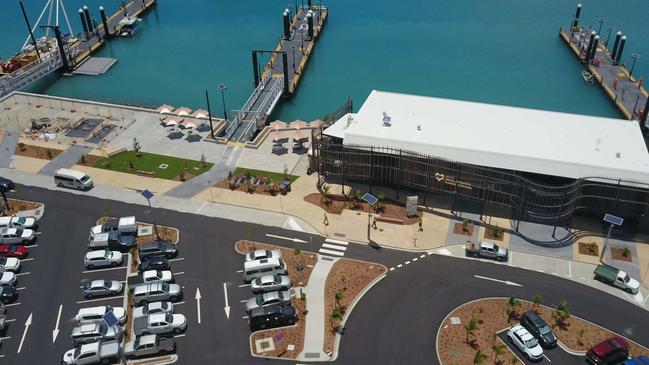 Vassallo Constructions rebuilt the Shute Harbour Marina Terminal, restoring it for $63.5m after Cyclone Debbie tore it apart in March 2017. Picture: Vassallo Constructions