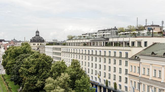 The Bayerischer Hof Hotel in Munich.