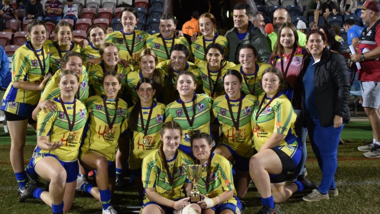 Wanderers U17 Girls defeated Norths 23-6 in the RLMD Grand Final. Picture: Matthew Forrest