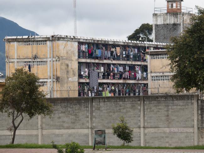 El Buen Pastor prison in Bogota where Cassandra Sainsbury is being held. Picture: Joe Parkin Daniels