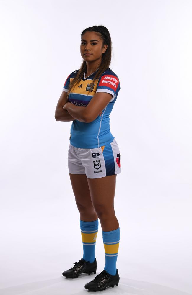 Gold Coast Titans NRLW player Jasmine Peters.