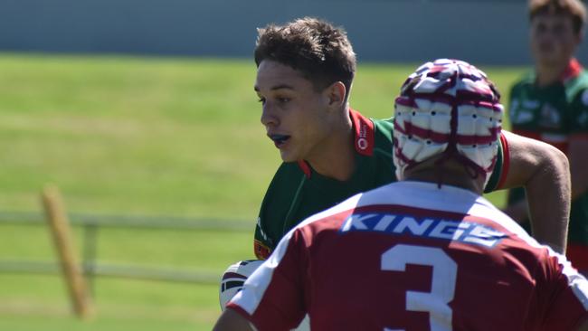 Meninga Cup semi-final action between the Redcliffe Dolphins and Wynnum-Manly Seagulls. Saturday April 15, 2023.
