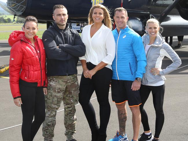 TBL faces: Michelle Bridges, The Commando, Fiona Falkiner, Shannon Ponton and Tiffiny Hall.