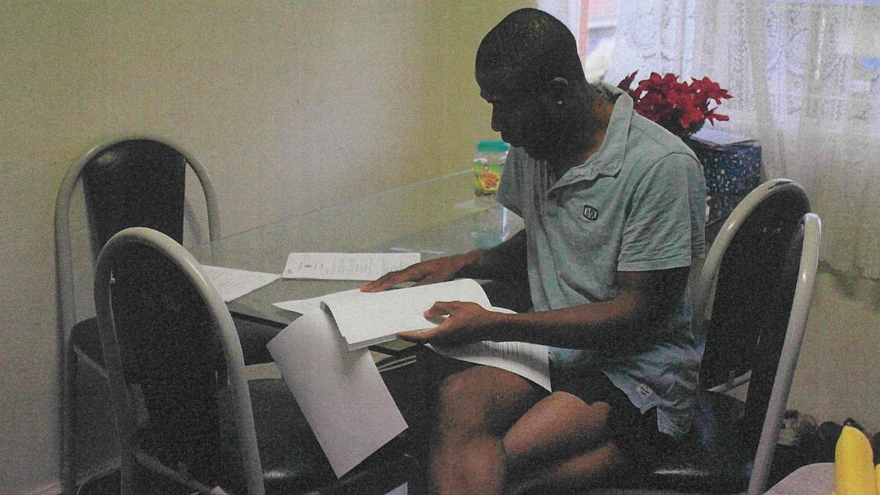 Henry Nwaulu at his Mount Gambier home. Picture: District Court.