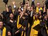 Tribute to slain student as graduates reveal aspirations