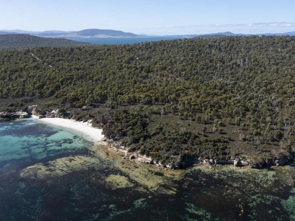 Sloping Main nature reserve, recently purchased by the Tasmanian Land Conservancy. Picture: Eddie Safarik