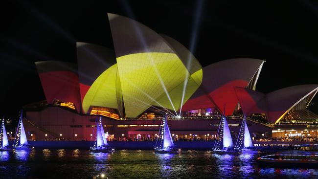 Traditional Australia Day festivities will continue on the Sydney Harbour foreshore. Picture: Supplied