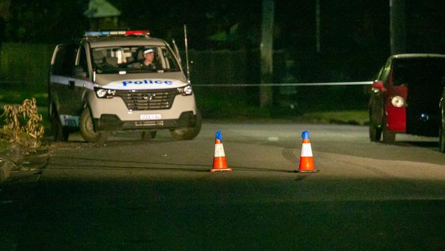 A 31-year-old man was shot in the arm and taken to Westmead Hospital in a stable condition. Picture: Damian Hofman