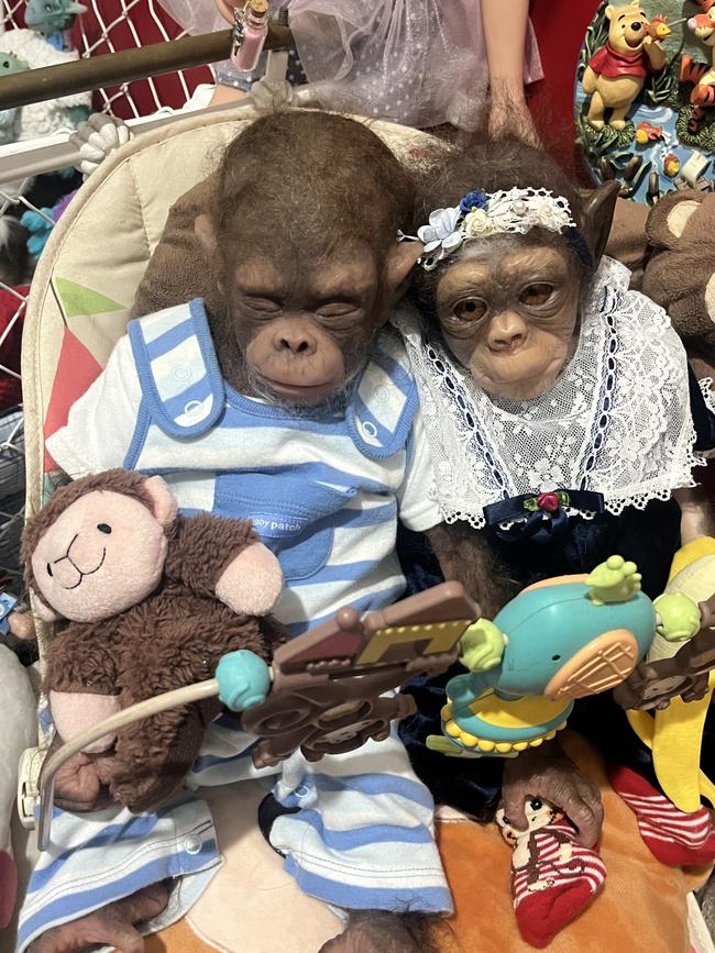 Dolls at the Haunted Doll Museum in Maryborough.