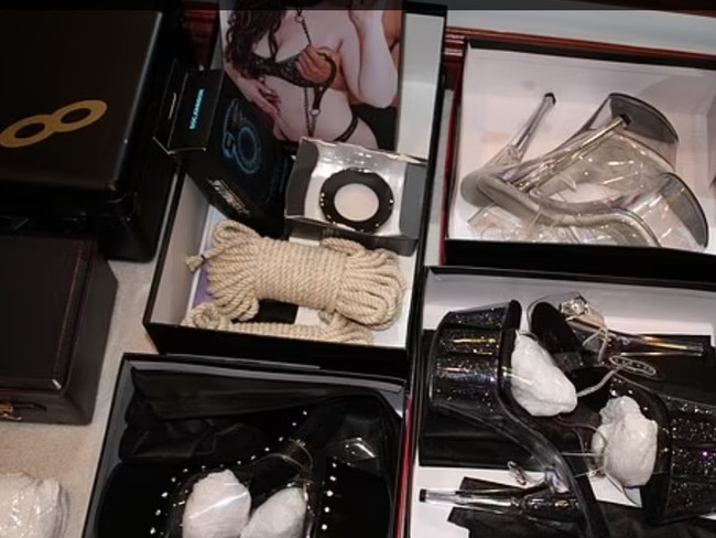 There were many props kept to hand. Picture: US Department of Justice