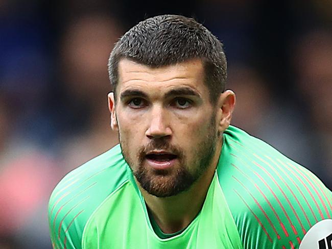 LONDON, ENGLAND - SEPTEMBER 28:  Goalkeeper of Brighton Mat Ryan looks on during the Premier League match between Chelsea FC and Brighton & Hove Albion at Stamford Bridge on September 28, 2019 in London, United Kingdom. (Photo by Julian Finney/Getty Images)