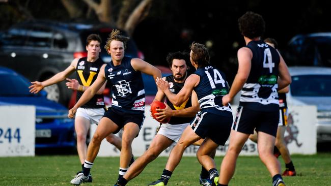 Happy Valley’s captain from last season, Dwayne Ruddock, has joined Mount Compass. Picture: AAP/Morgan Sette