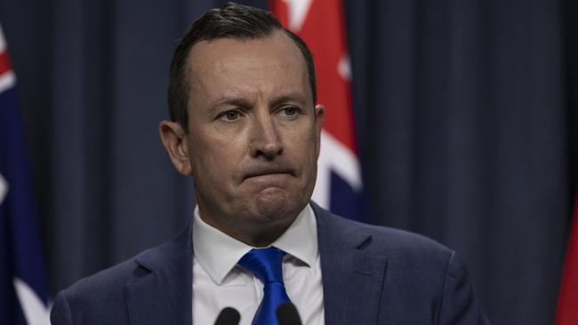 WA Premier Mark McGowan. Picture: Matt Jelonek