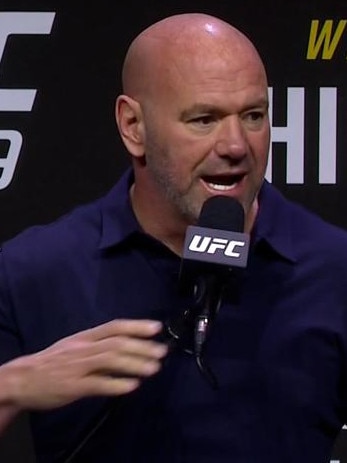 Dana White was not happy with Bryce’s remarks.