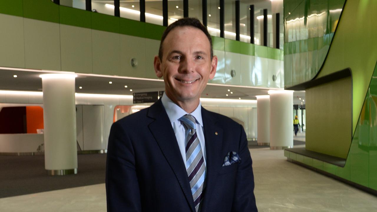 NT Health chief executive Frank Daly, pictured in 2016 at the newly constructed Perth Children's Hospital. Picture: Sunday Times.