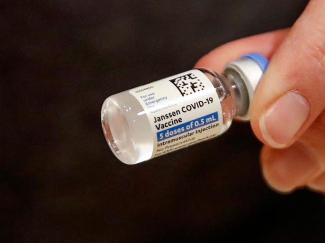 Johnson &amp; Johnson's single-dose Covid vaccine became the fourth jab to be authorised for use in the European Union on March 11. Picture: Kamil Krzaczynski/ AFP