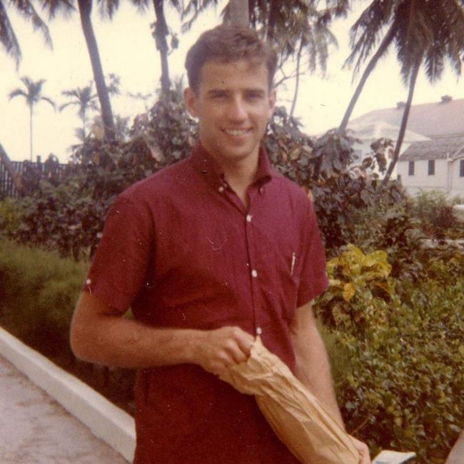 A young Joe Biden.