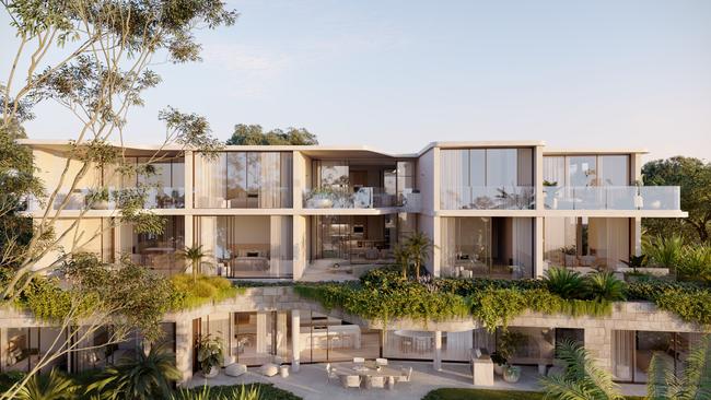 Two apartments in Mosman’s Redan development sold for $19m and $19.5m, apartment records for the suburb.