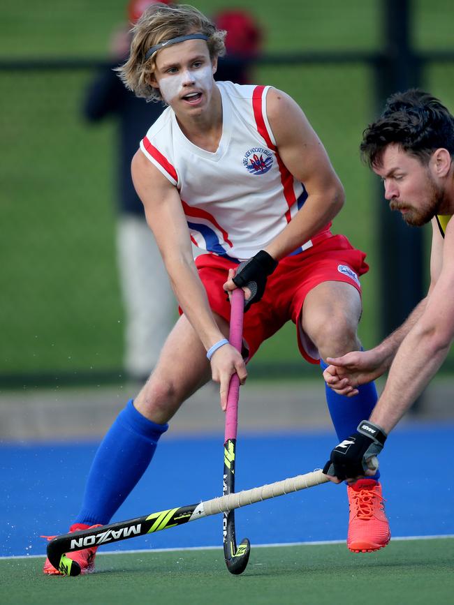 Adelaide’s Jack Holland has been a revelation in 2022 Premier League hockey. Picture: Dean Martin