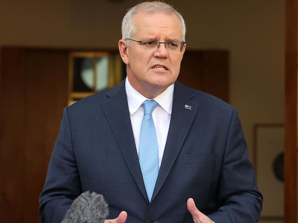 Prime Minister Scott Morrison called the federal election for May 21. Picture: AFP