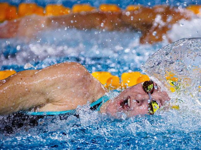 Cate Campbell is now in danger of missing out on the Paris Olympics. Picture: Patrick Hamilton