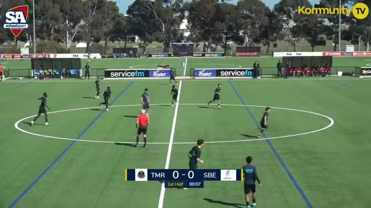 Replay: Thomas More v Salisbury East (Year 11/12 boys div 2 semi final) - School Sport SA statewide boys and girls football finals