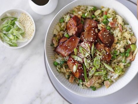 Asian pork rice.