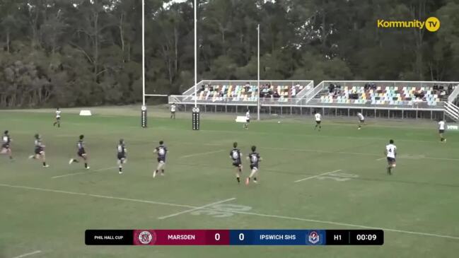 Replay: Marsden SHS v Ipswich SHS - Langer Trophy Round 6