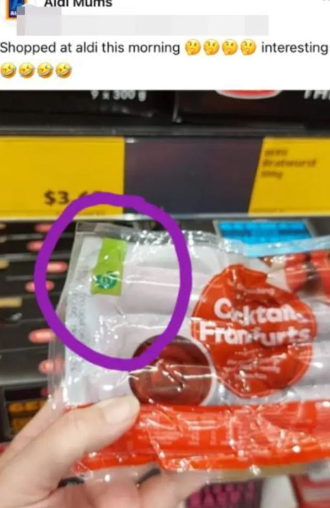 Last month a Woolies product was spotted in Aldi. Picture: Facebook/Aldi Mums.