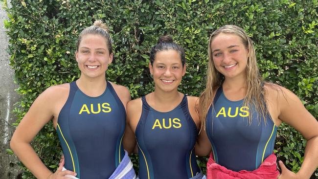 Amelia Watt, Lulu Elliott and Molly Nasser.