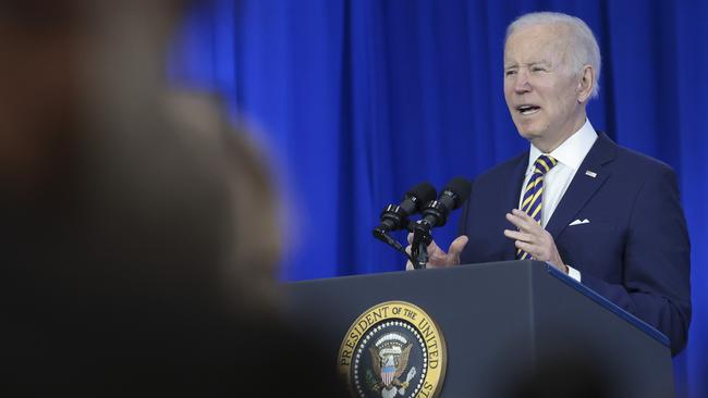 U.S. President Joe Biden. The US government has urged its citizens to leave Ukraine within 48 hours.