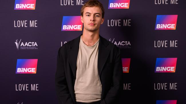 William Lodder attends the Love Me Season 2 premiere in Sydney. Picture: James Gourley