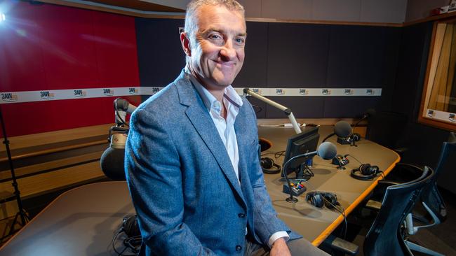 Tom Elliott at 3AW. Picture Jay Town