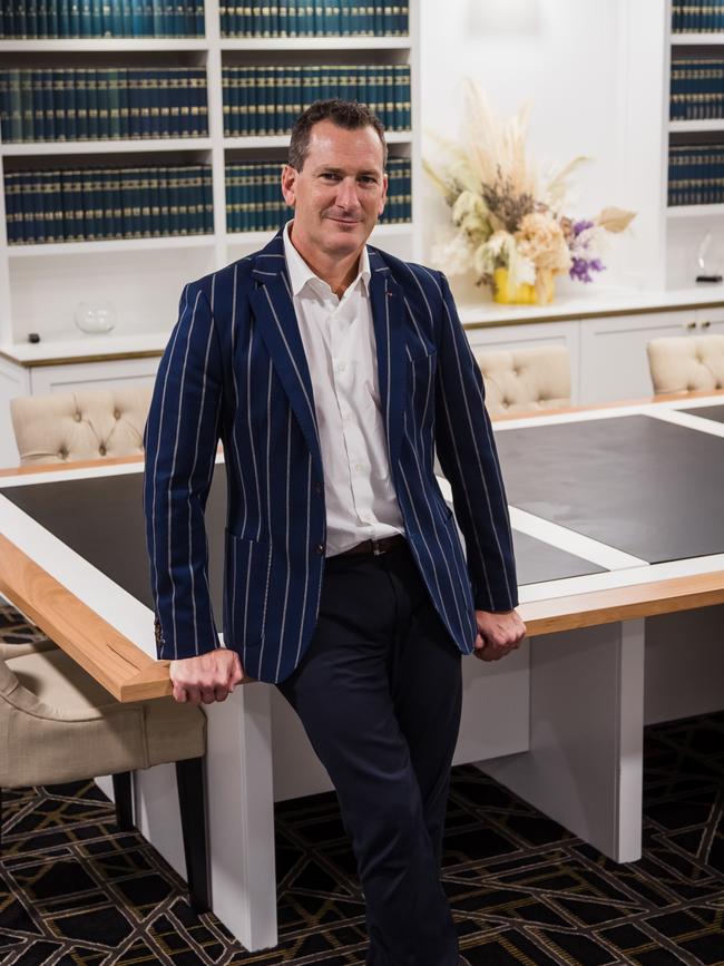 Sunshine Coast lawyer and wine lover Travis Schultz. Picture: Supplied