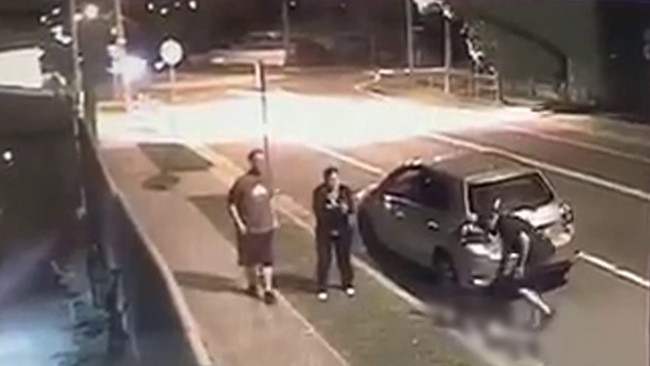 CCTV video shows bystanders on the scene after the execution of Mehmet Yilmaz over a $20,000 drug debt.