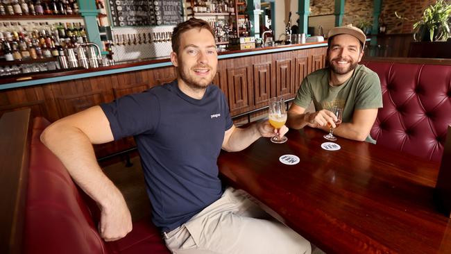 Oliver Brown and Josh Talbot, co-Owners of NOLA. Picture: NCA NewsWire / Kelly Barnes