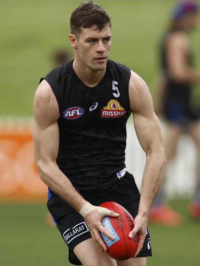 Josh Dunkley is now a Lion. Picture: Darrian Traynor/Getty Images