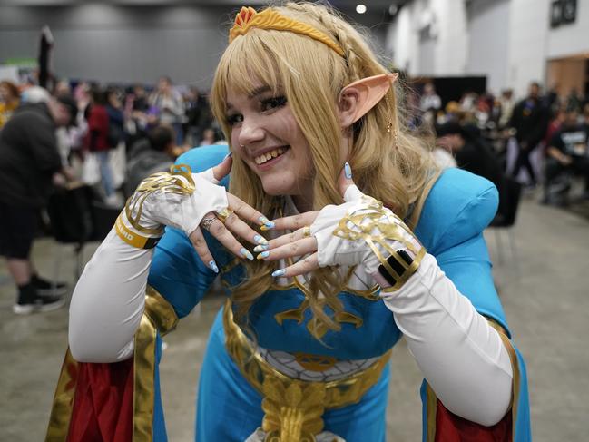 OZ Comic-Con Gallery. OZ comic at Melbourne Exhibition and Convention Centre. Ariene Sorgdrager - Zelda . Picture: Valeriu Campan